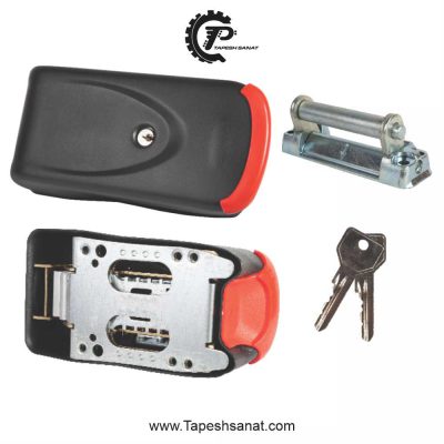 buy an electrical outdoor rim lock without push buttons with 2 key